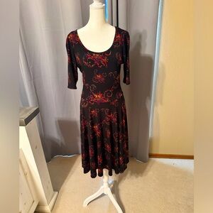 Mid-Knee multi-color dress by LuLaRoe